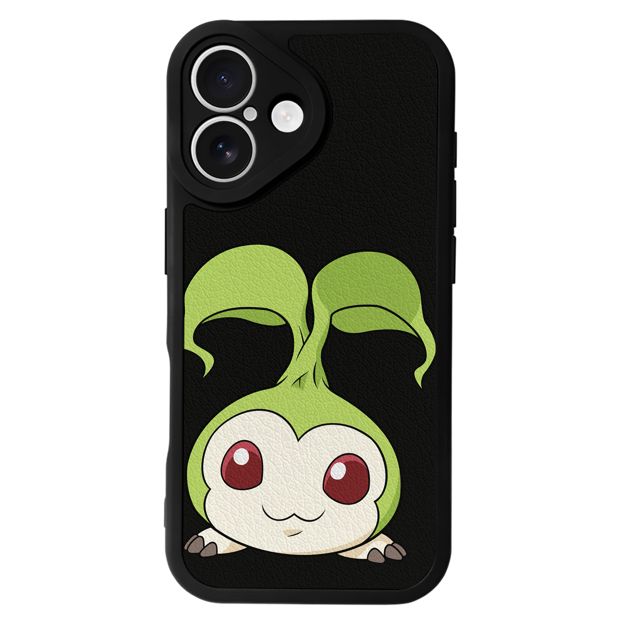 （画像用） Digimon デジタルモンスター/デジモン 【iPhone 16シリーズ対応】シリコンスマホケース（レザー調） 材質：シリコン